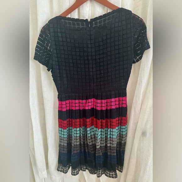 MARCO de VINCENZO Plaid Print Mini Dress—Size 42 - Picture 4 of 6